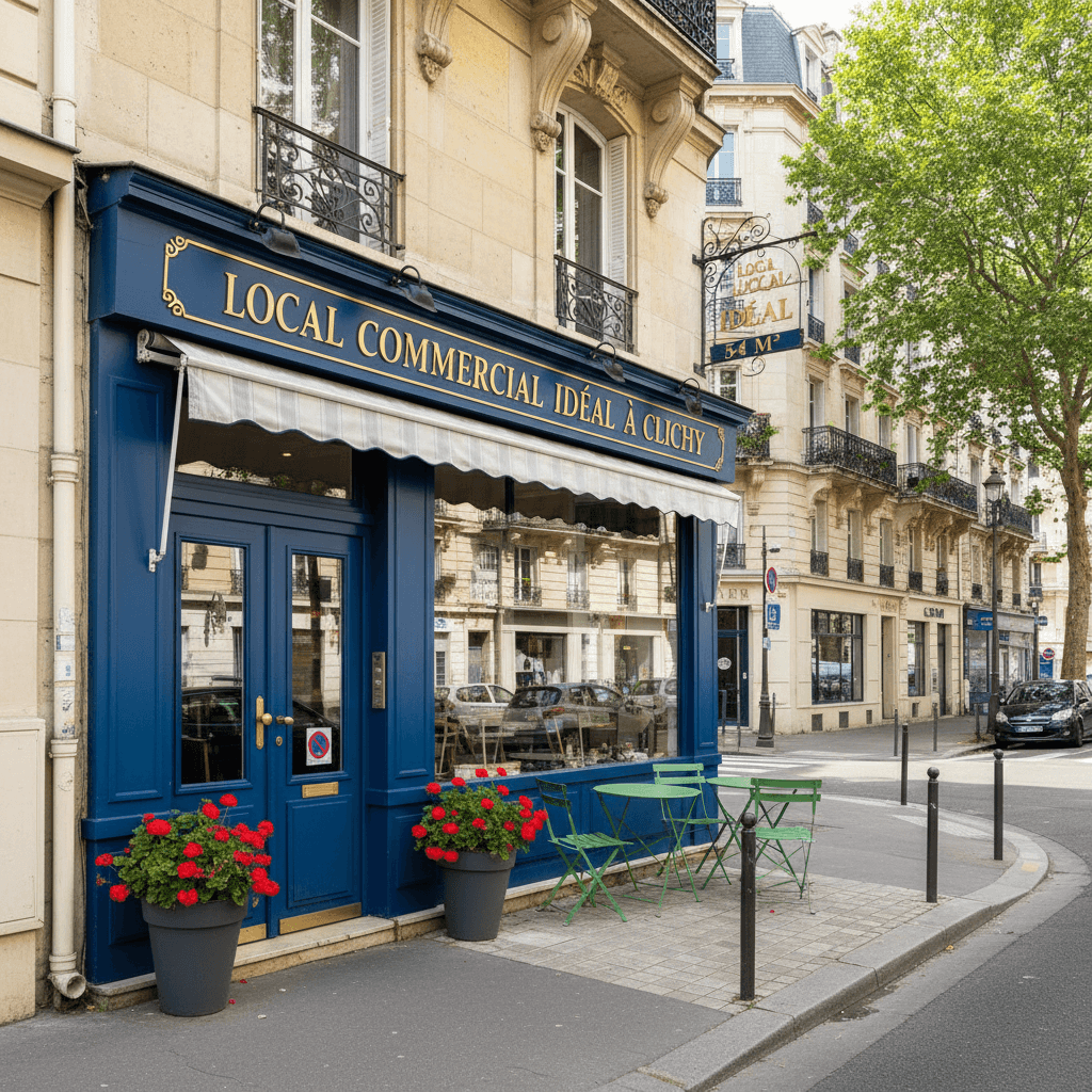 Local Commercial Idéal à Clichy - 54 m² - Image 1