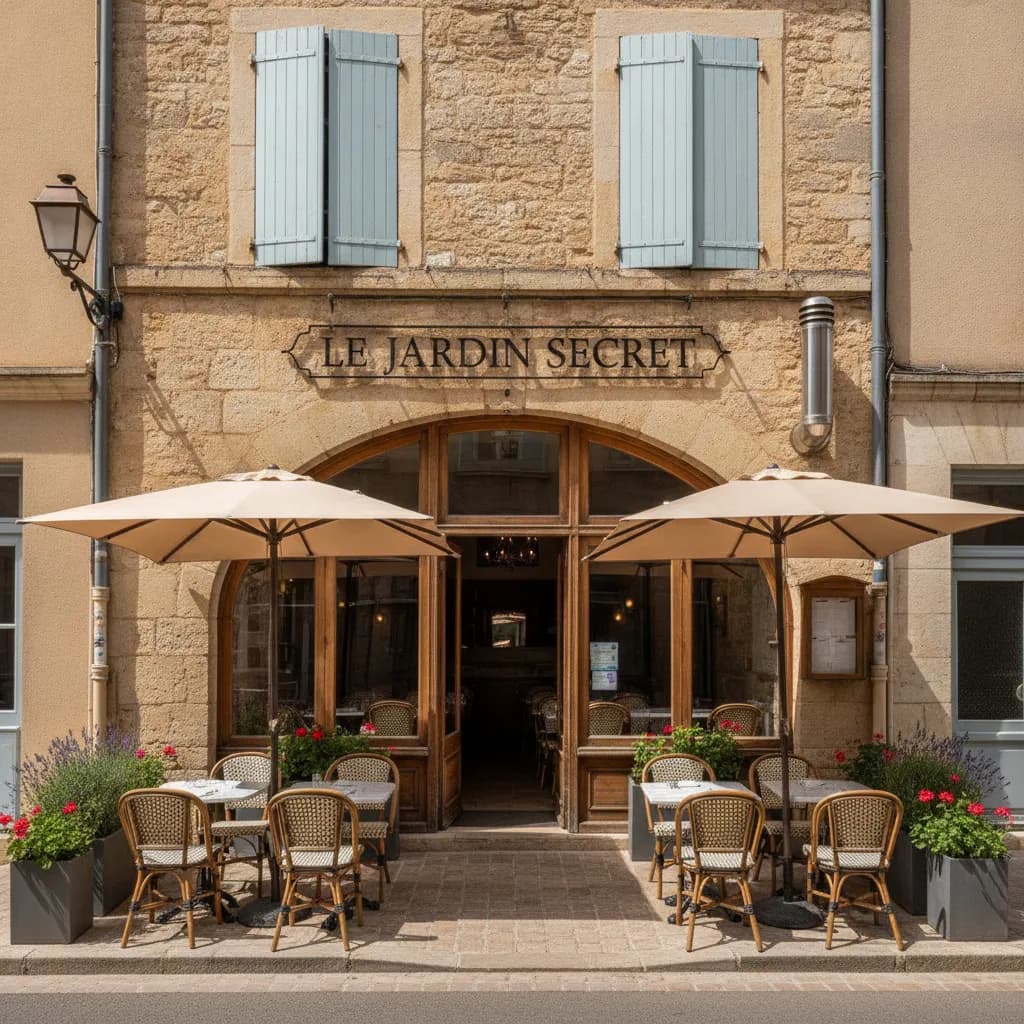 Restaurant 40m² à Aix-en-Provence : terrasse - extraction - Image 1