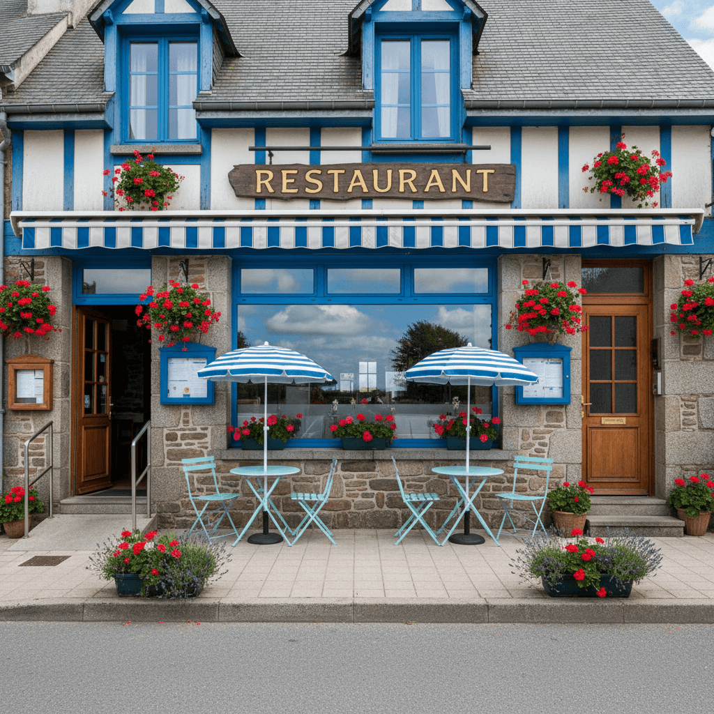 Restaurant 130m² à Plounéour-Brignogan-Plages : terrasse - licence IV - Image 1