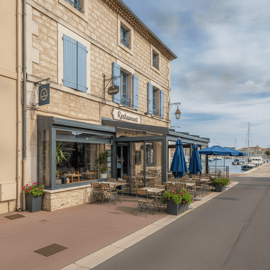 Restaurant 97m² à Palavas-les-Flots : terrasse - licence IV - Image 1