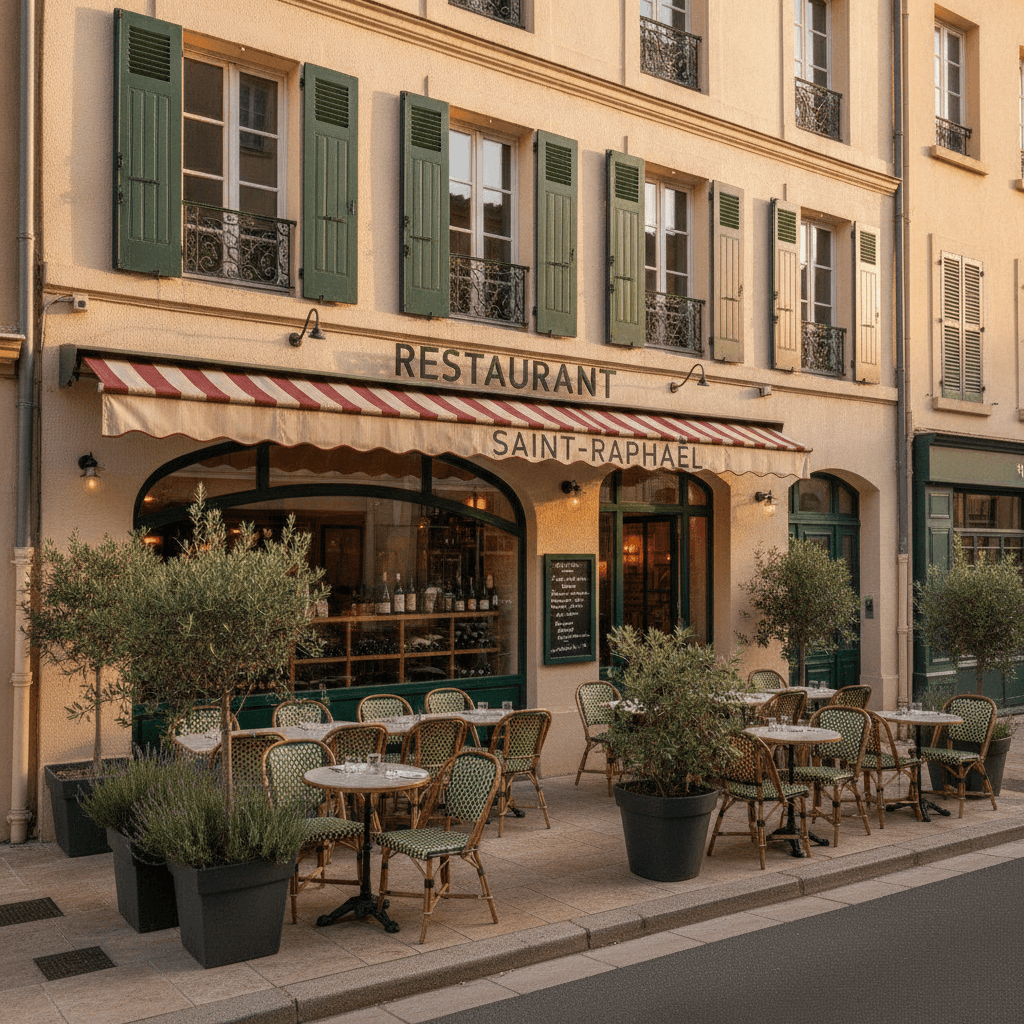 Restaurant 90m² à Saint-Raphaël : terrasse - licence IV - Image 1
