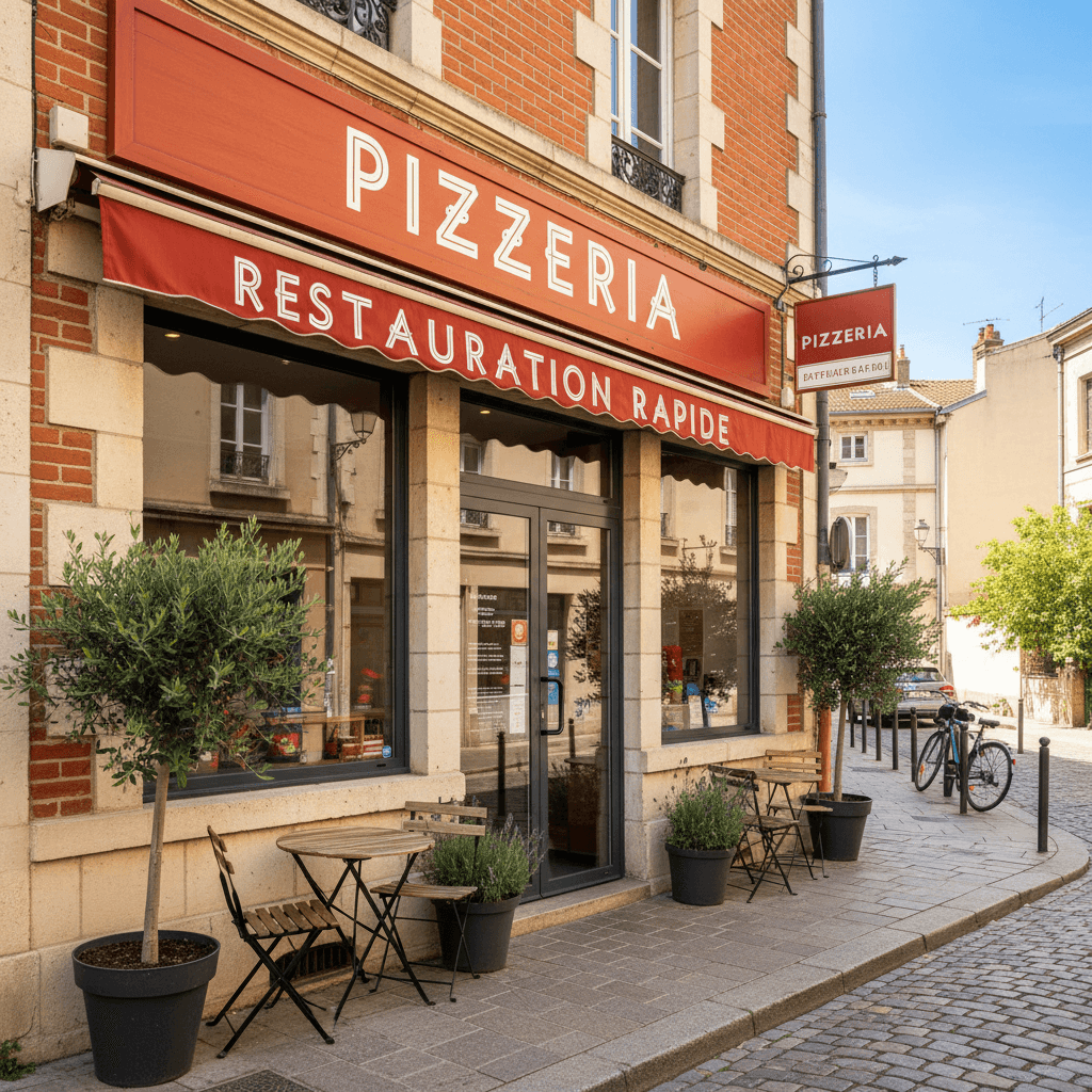 Fast-food 25m² à Toulouse : terrasse - licence IV