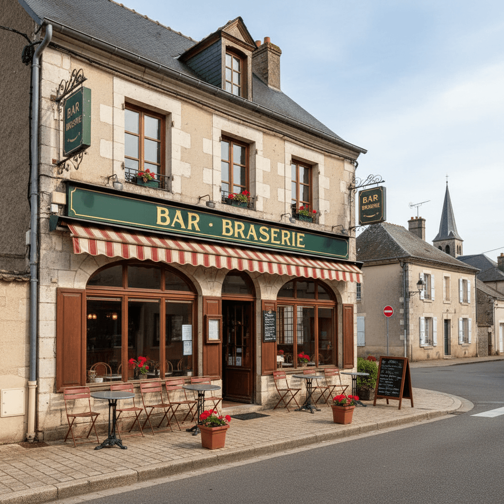Bar-brasserie 180m² à None : licence IV - Image 1