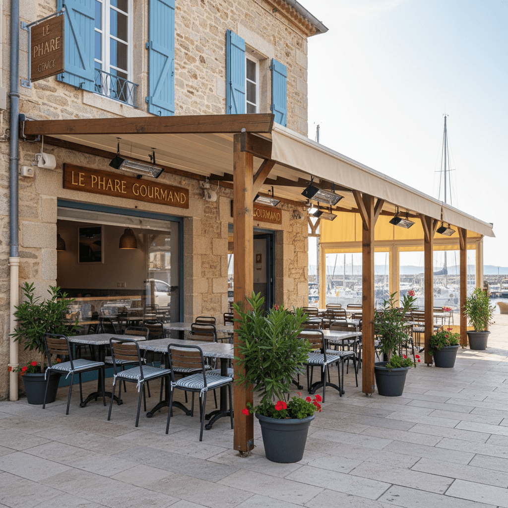 Snack 60m² à Port-Vendres : terrasse - licence IV - Image 1