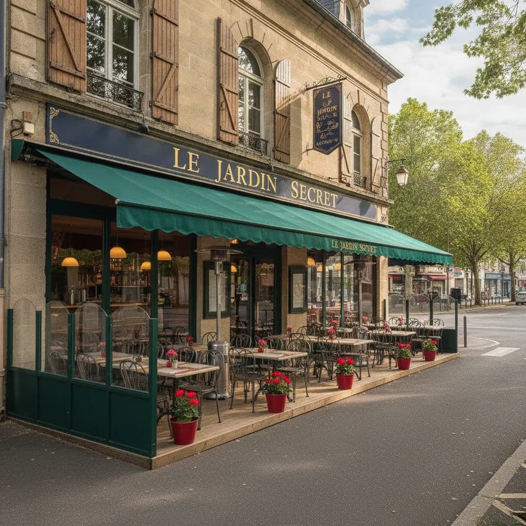 Restaurant à Tours : terrasse - licence IV - Image 1