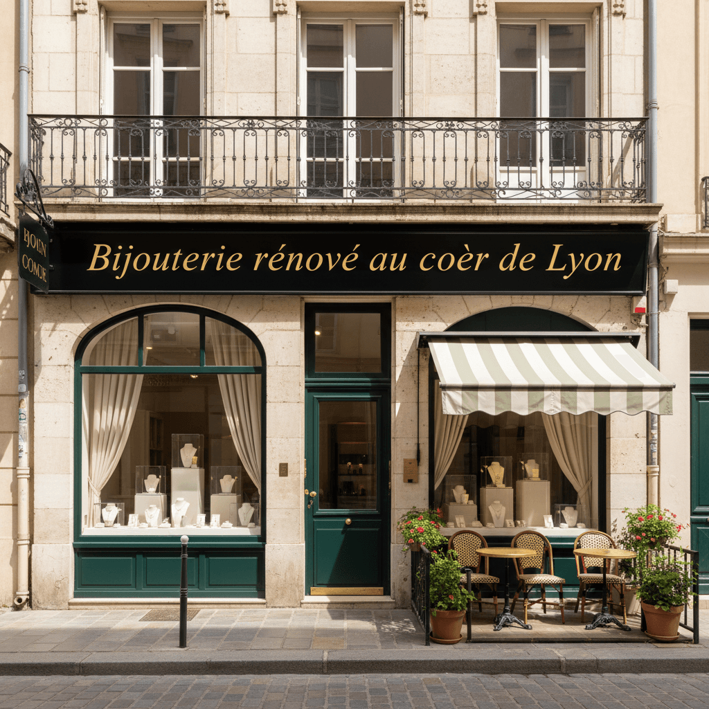 Bijouterie rénovée au cœur de Lyon