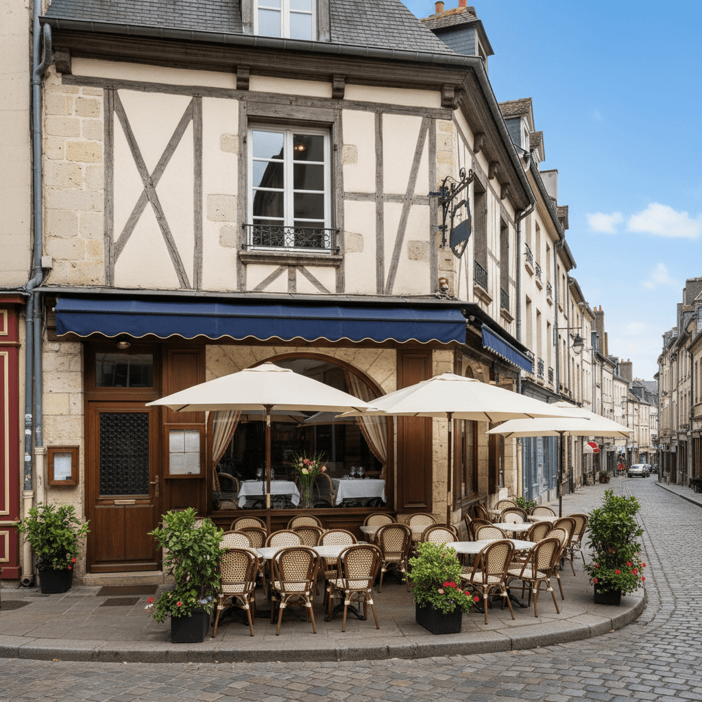 Restaurant 85m² à Rennes : terrasse - licence IV
