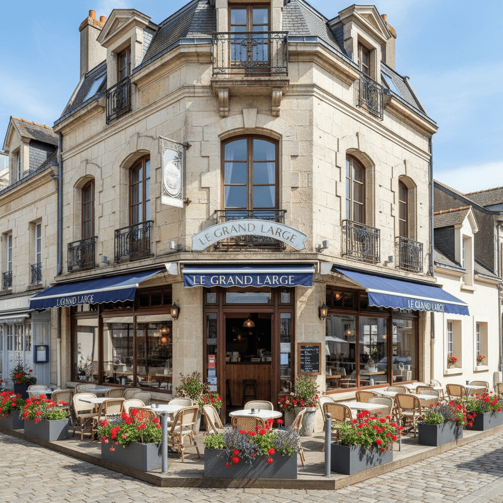 Restaurant 250m² à Pornic : terrasse - licence IV - Image 1