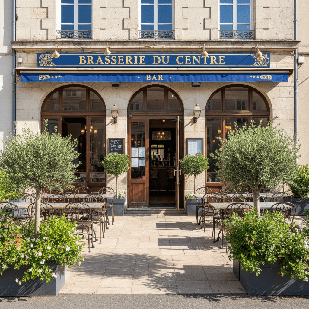 Bar-brasserie 450m² à Loiré : terrasse - licence IV - Image 1