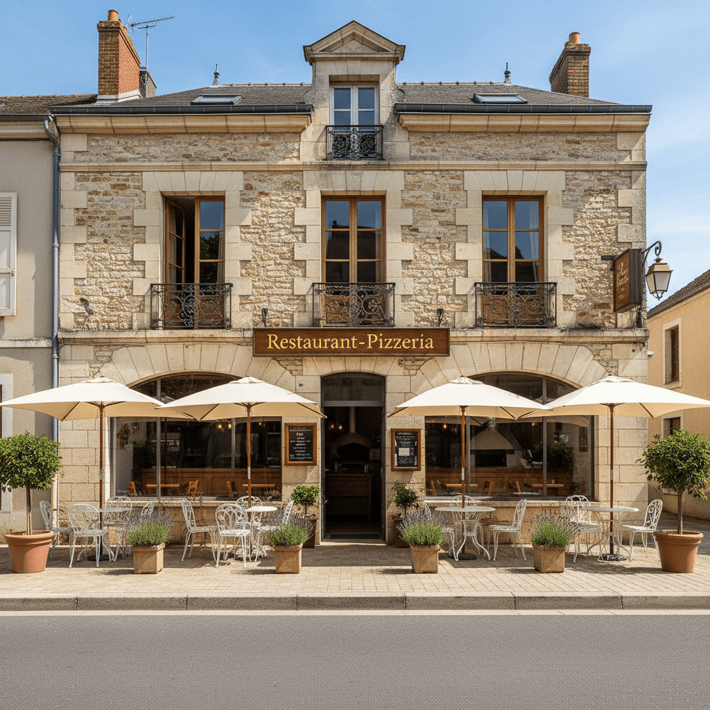 Restaurant 82m² à Saint-Cyr-En-Val : terrasse - licence IV - Image 1