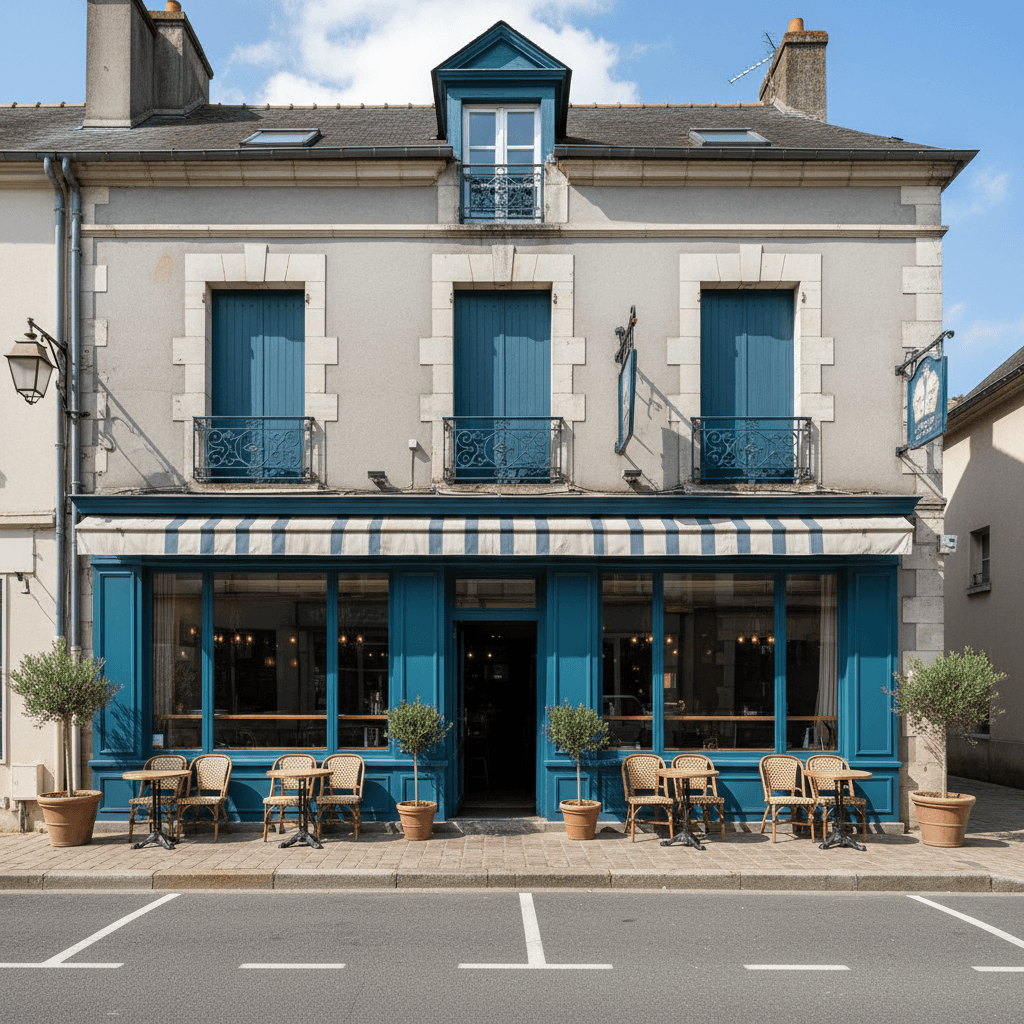 Restaurant 150m² à Gournay-En-Bray : terrasse - extraction - Image 1