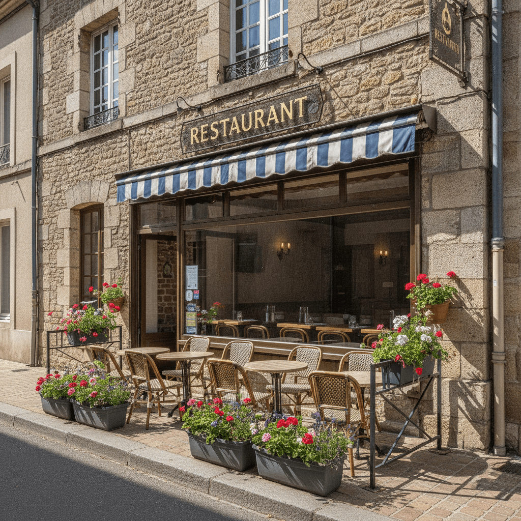 Restaurant 300m² à Allonne : licence IV - extraction - Image 1