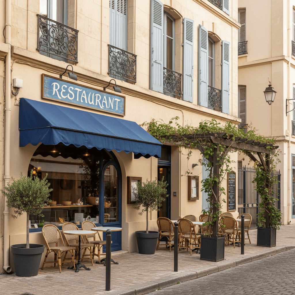 Restaurant 200m² à Marseille : terrasse - licence IV - Image 1