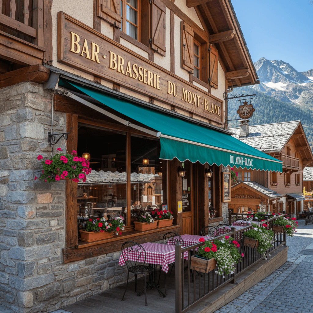 Bar-brasserie 86m² à Hauteluce : terrasse - licence IV - Image 1