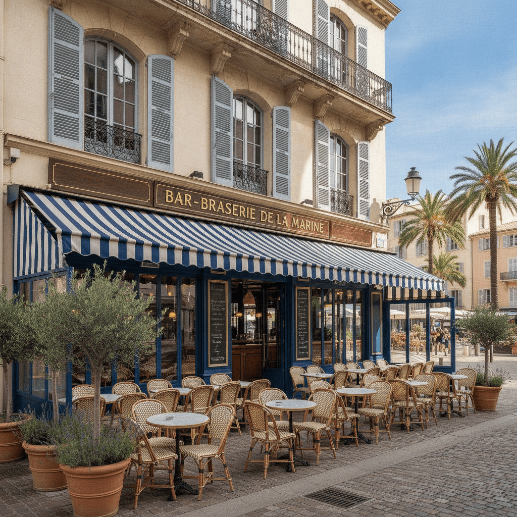 Bar-brasserie 100m² à Antibes : terrasse - licence IV - Image 1