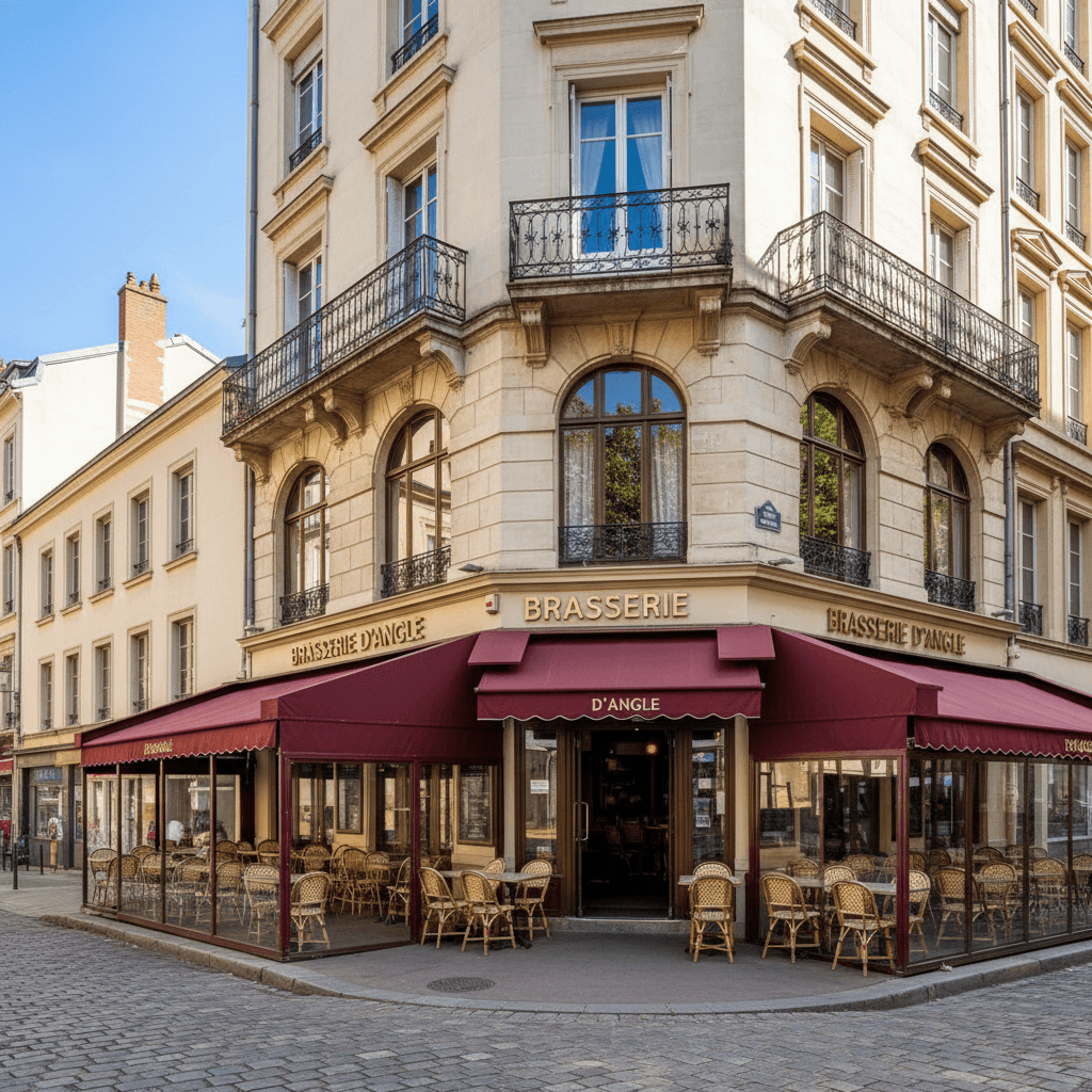 Bar-brasserie 250m² à Lyon : terrasse - licence IV