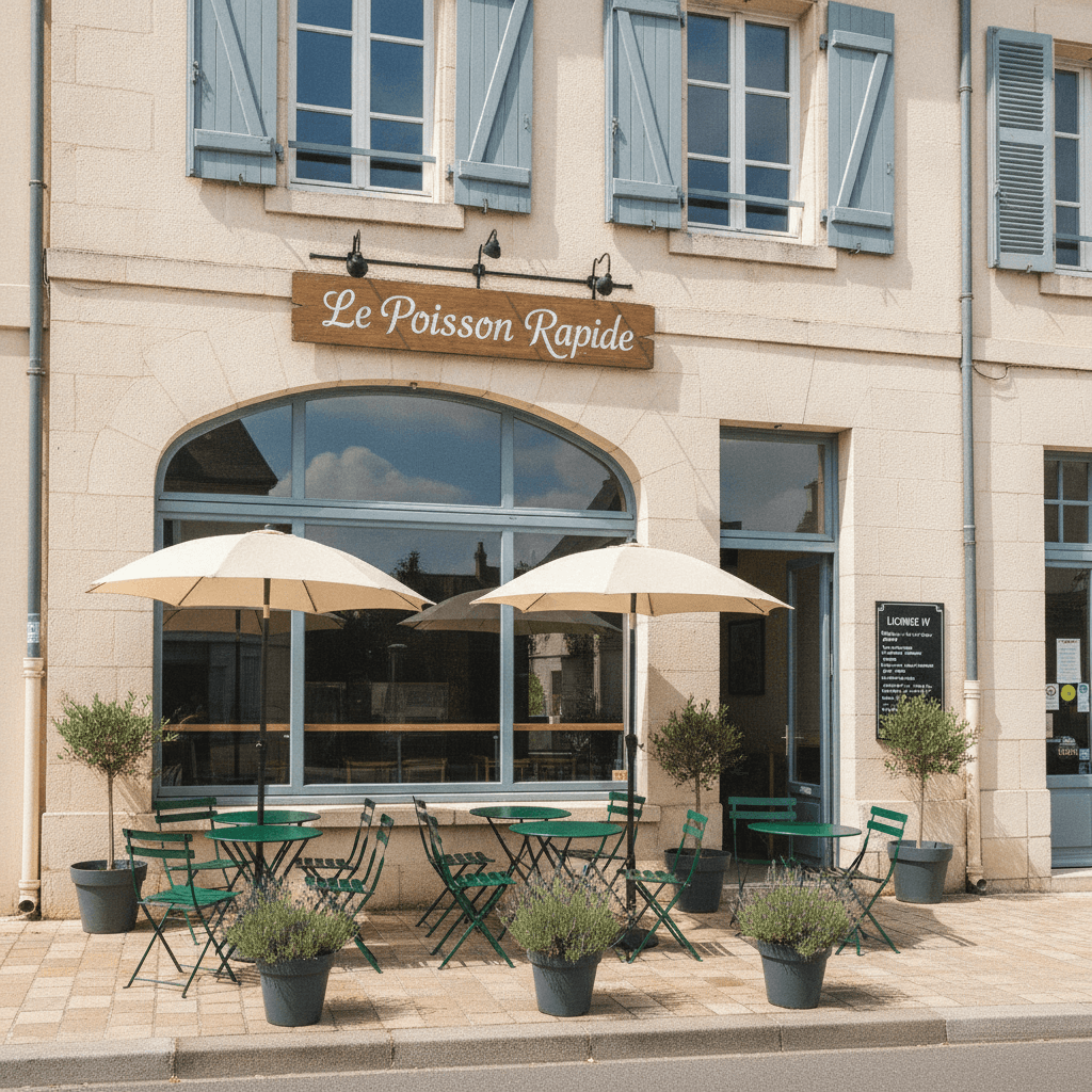 Fast-food à Colleville : terrasse - licence IV - Image 1