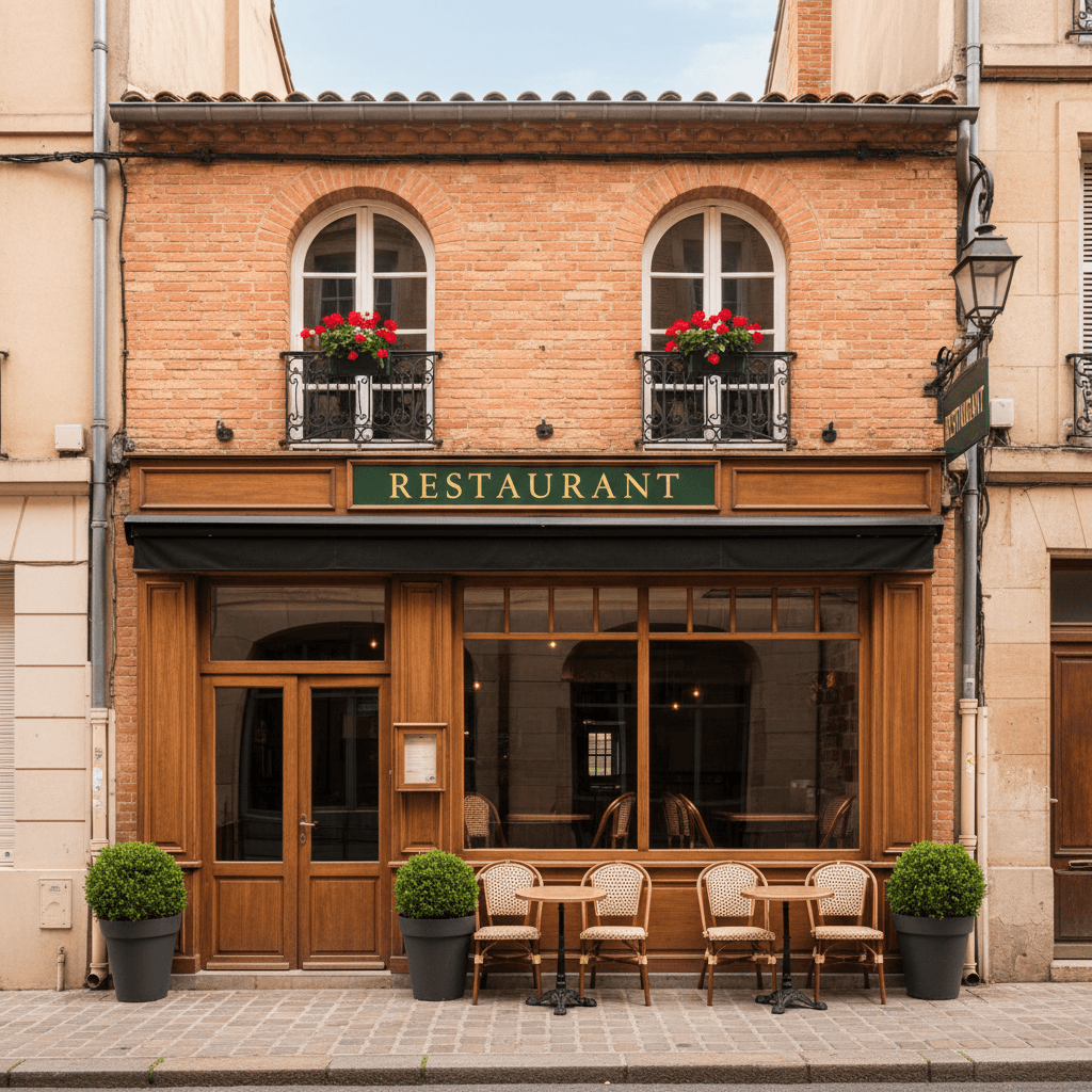 Restaurant 85m² à Toulouse : extraction - Image 1