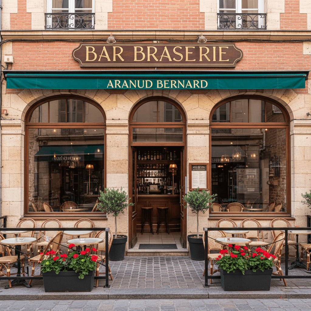 Bar-brasserie 150m² à Toulouse : terrasse - licence IV