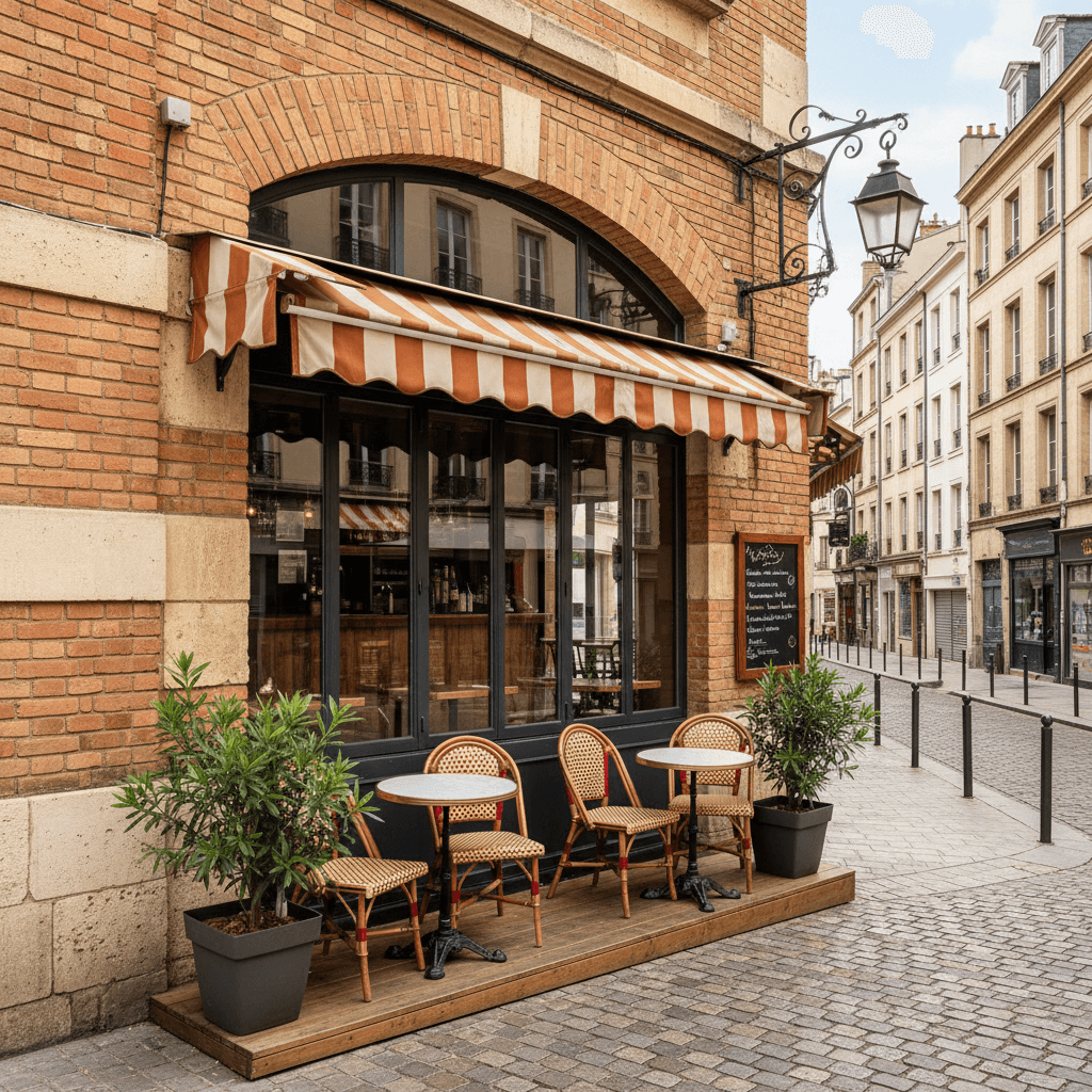 Restaurant 60m² à Toulouse : extraction