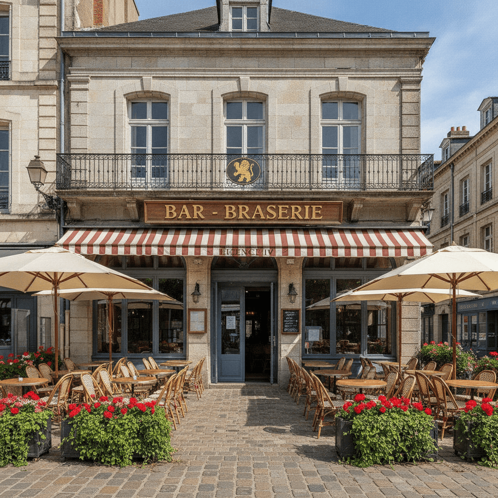 Bar-brasserie à Calais : terrasse - licence IV - Image 1