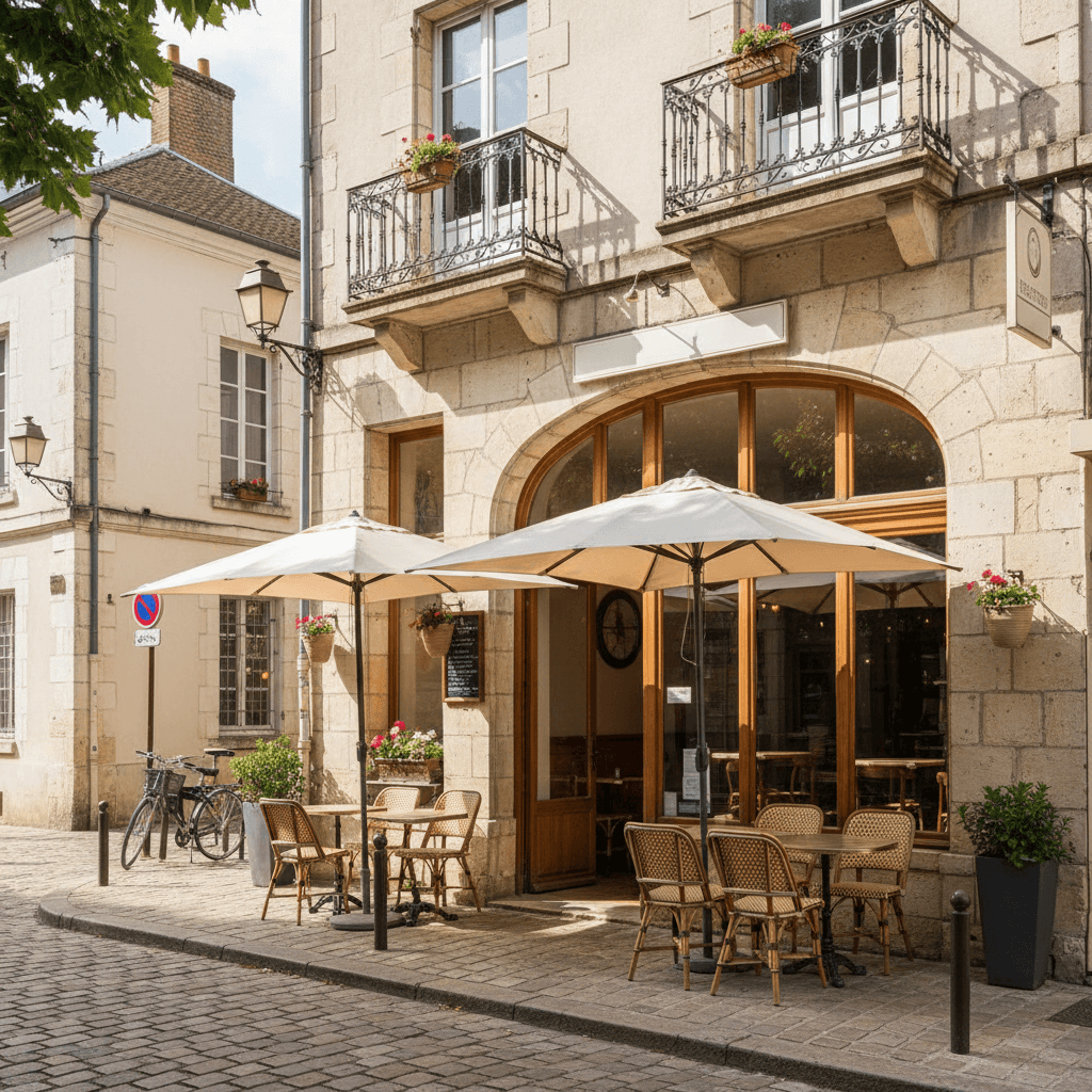 Restaurant 332m² à Clisson : extraction