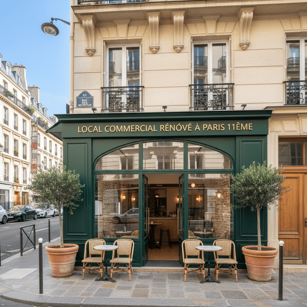Local Commercial Rénové à Paris 11ème - Image 1