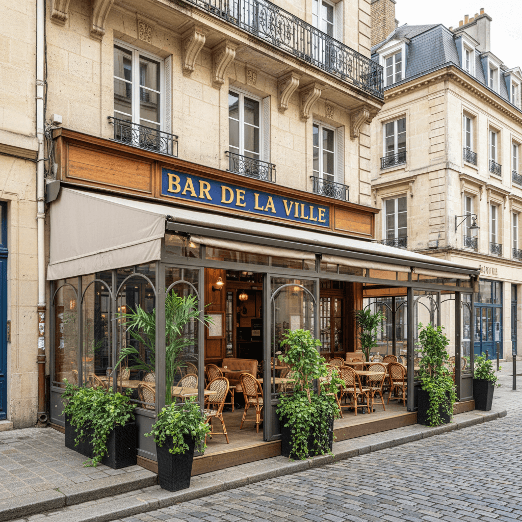 Bar-brasserie 56m² à Nantes : terrasse - licence IV - Image 1