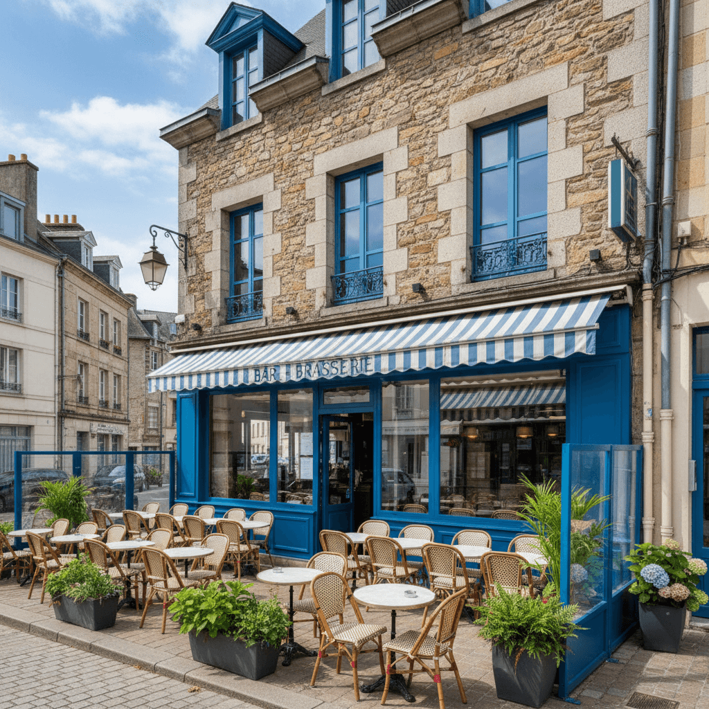 Bar-brasserie à Nantes : terrasse - licence IV - Image 1