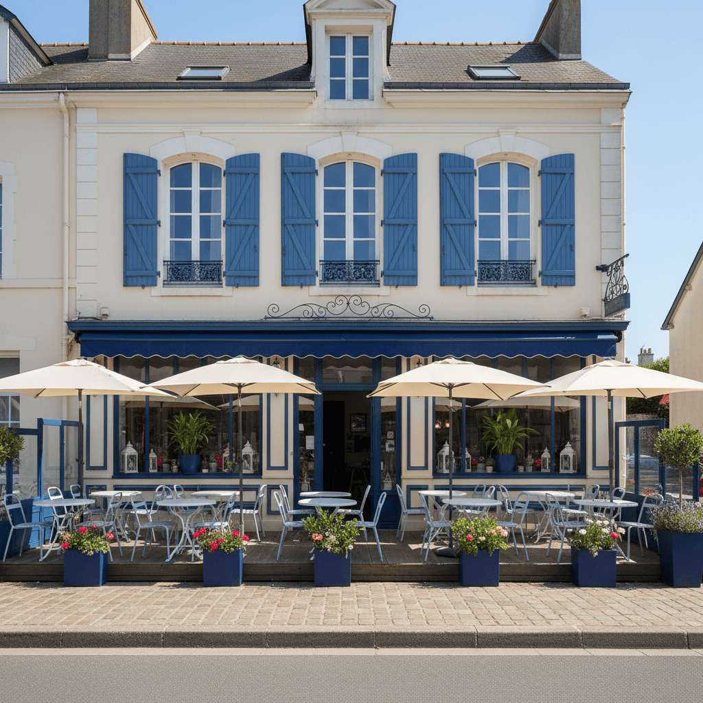 Restaurant 160m² à Saint-Michel-Chef-Chef : terrasse - licence IV - Image 1