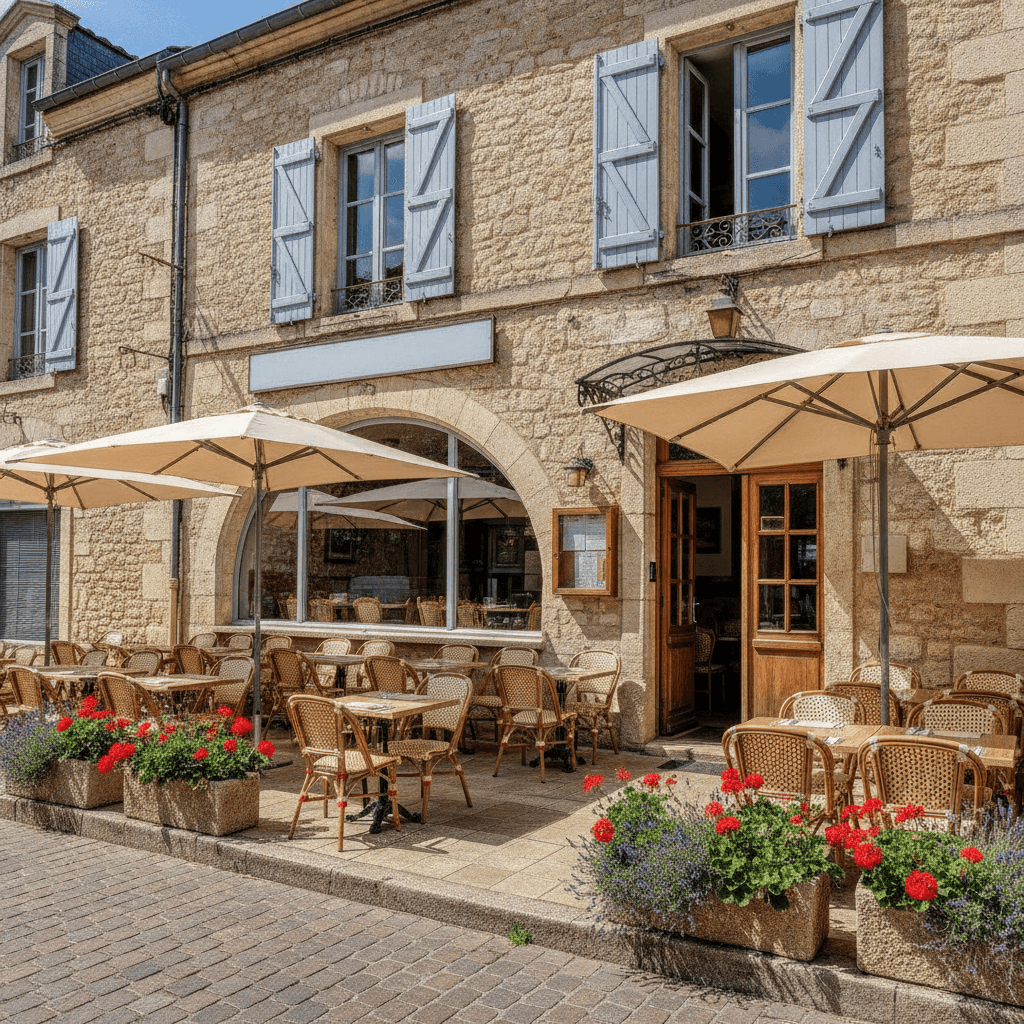 Restaurant 215m² à Saint-Péray : terrasse - licence IV - Image 1