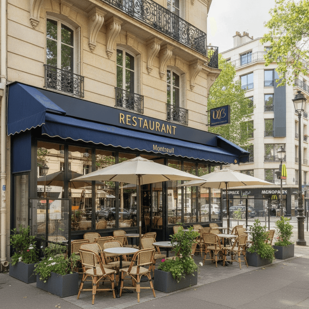 Restaurant 641m² à Montreuil - Image 1