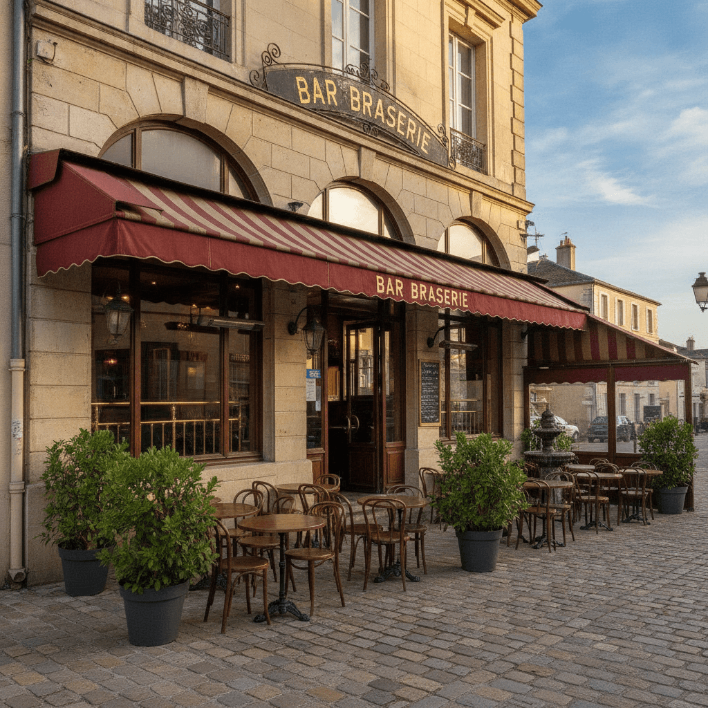 Bar-brasserie 200m² à Ferrières-Sur-Ariège : terrasse - licence IV - Image 1