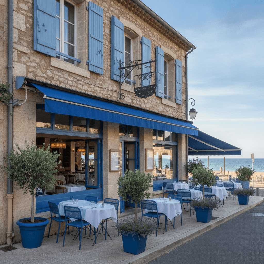 Restaurant 90m² à Carry-Le-Rouet : terrasse - extraction - Image 1