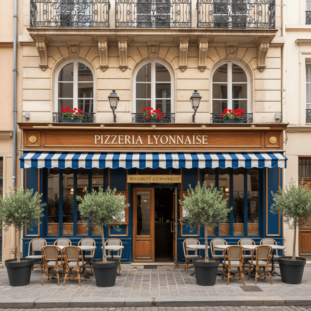 Restaurant 80m² à Lyon : extraction - Image 1