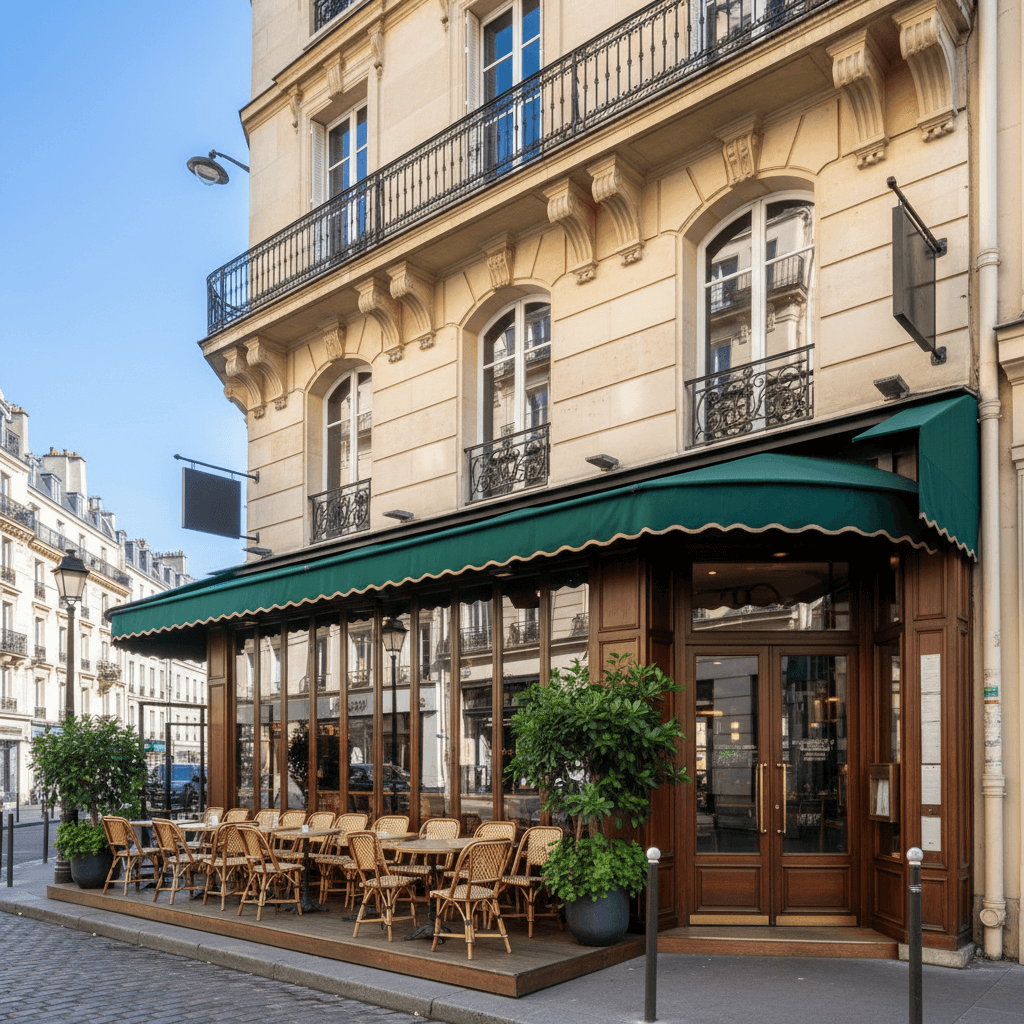 Restaurant d'exception à Paris, 162 m²