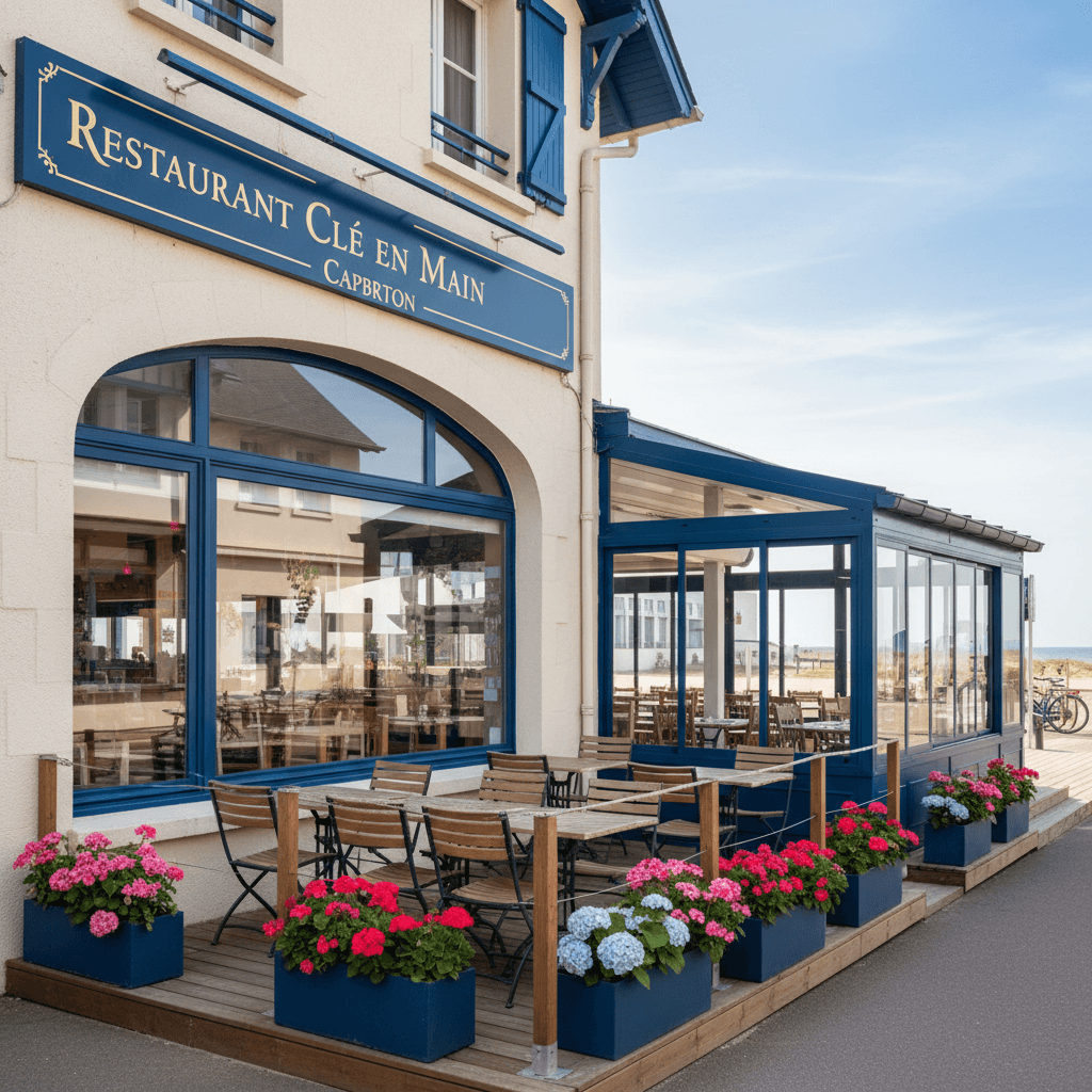 Restaurant 135m² à Capbreton : terrasse - licence IV - Image 1