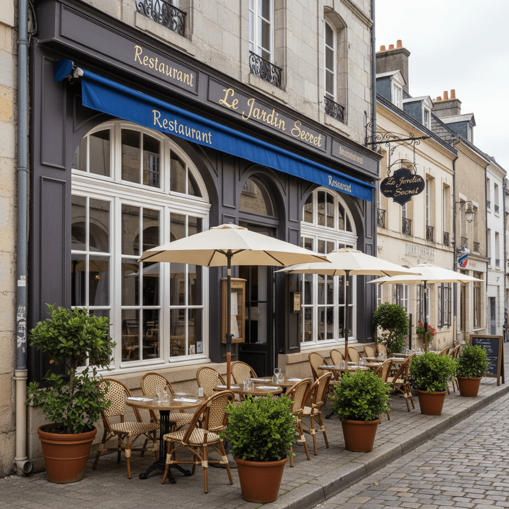 Restaurant à Alençon : terrasse - licence IV - Image 1