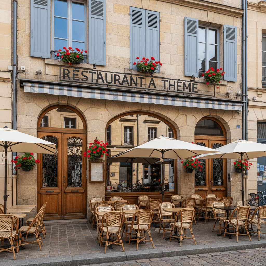 Restaurant 80m² à Nantes : terrasse - extraction - Image 1