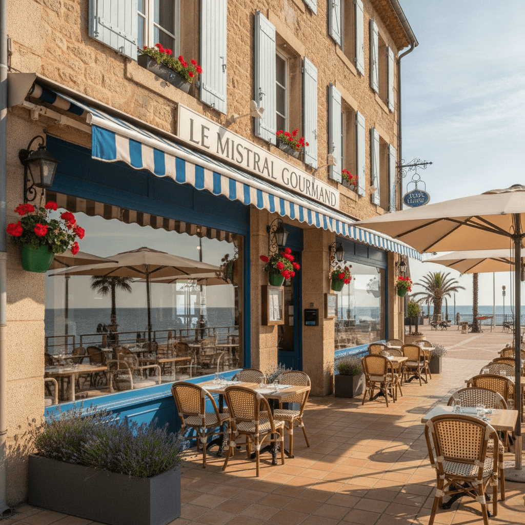 Restaurant à Perpignan : terrasse - licence IV