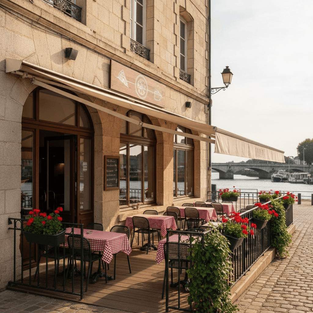 Restaurant à La Rochelle : terrasse - licence IV