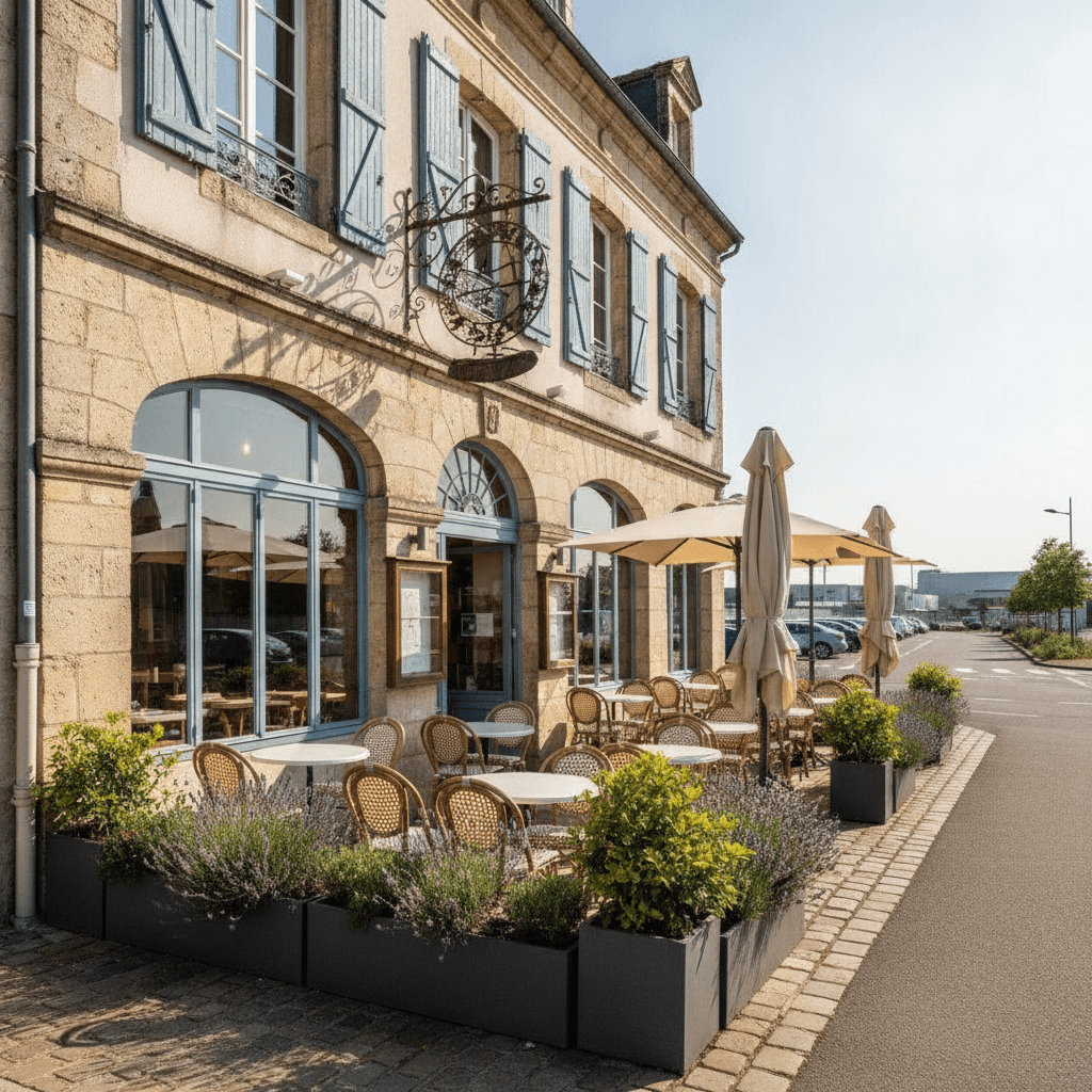 Restaurant 250m² à Rennes : terrasse - licence IV