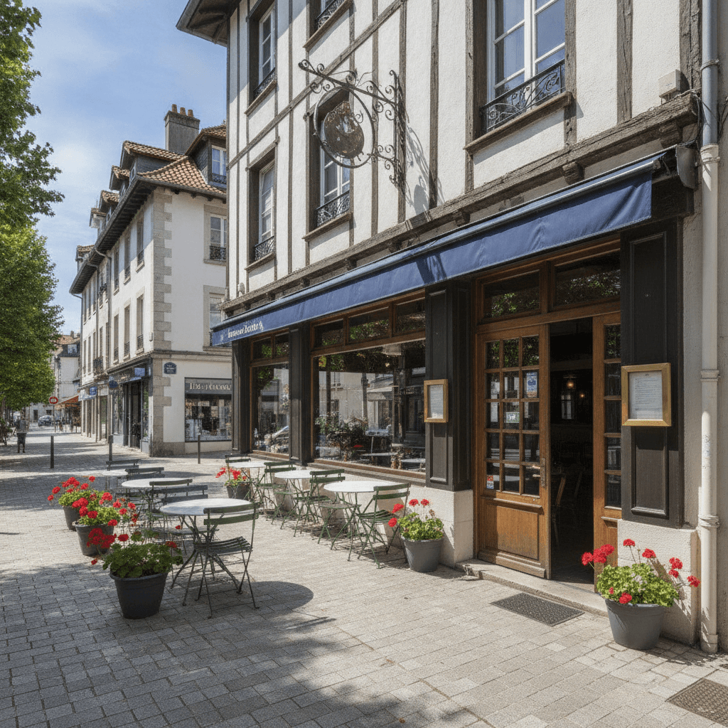 Restaurant 170m² à Bayonne : terrasse - licence IV - Image 1
