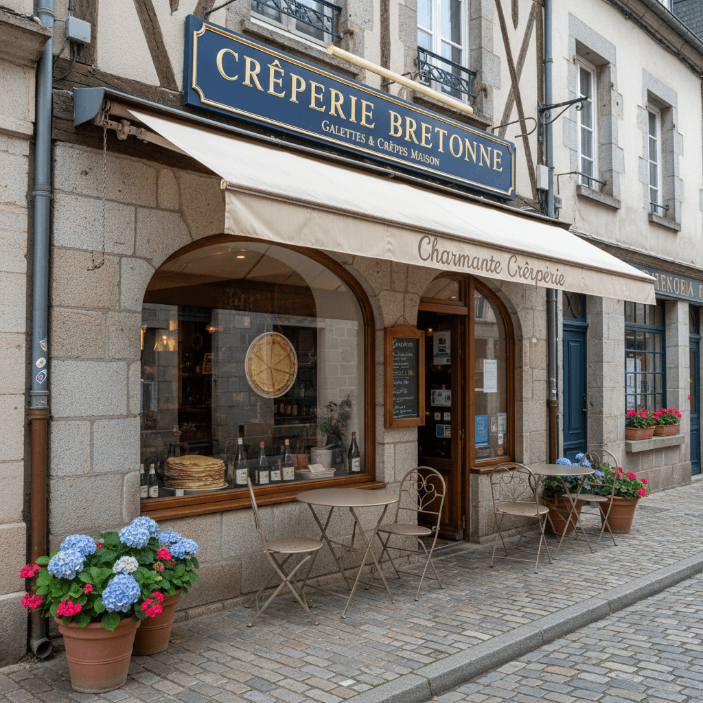 Restaurant à Vannes : terrasse - Image 1