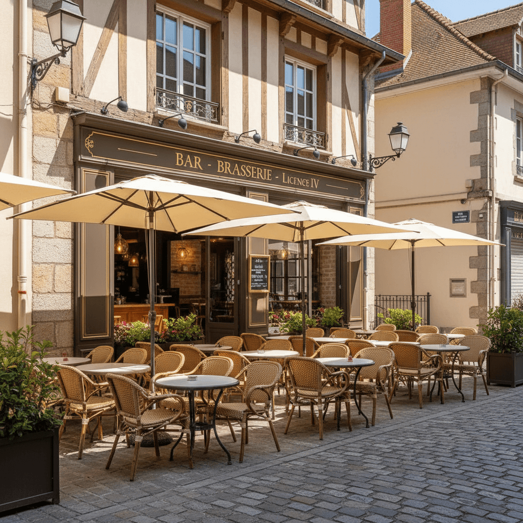 Bar-brasserie 120m² à Biarritz : terrasse - licence IV - Image 1