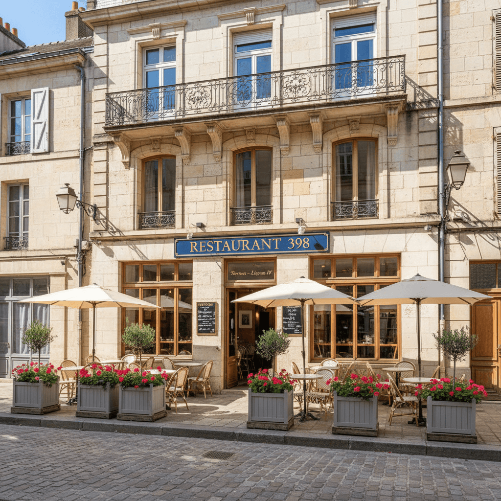 Restaurant 398m² à Angoulême : terrasse - licence IV - Image 1