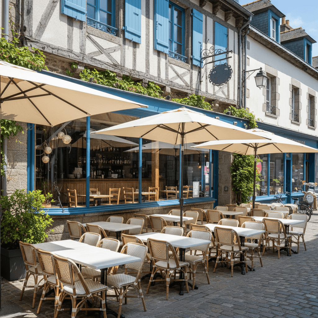 Restaurant 140m² à Saint-Malo : terrasse - licence IV - Image 1