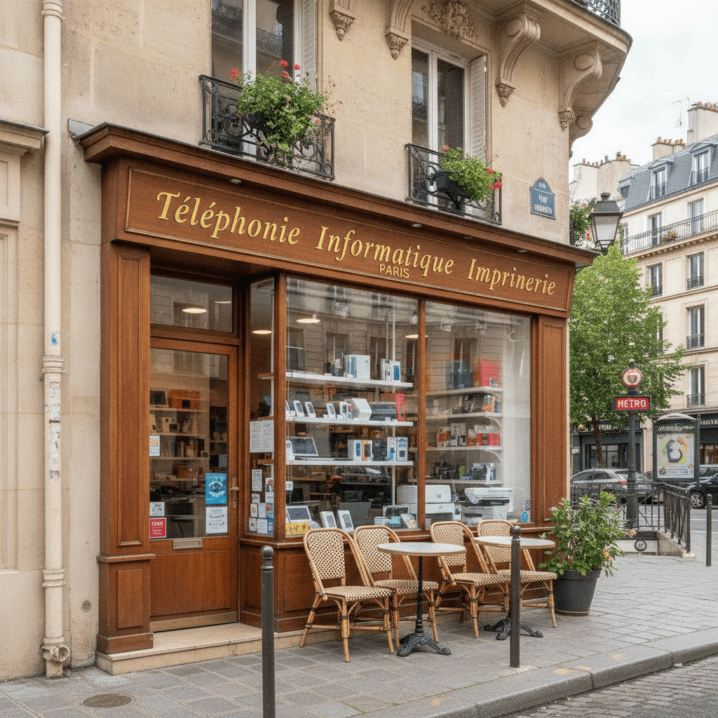 Téléphonie / Informatique / Imprimerie 23m² à Paris