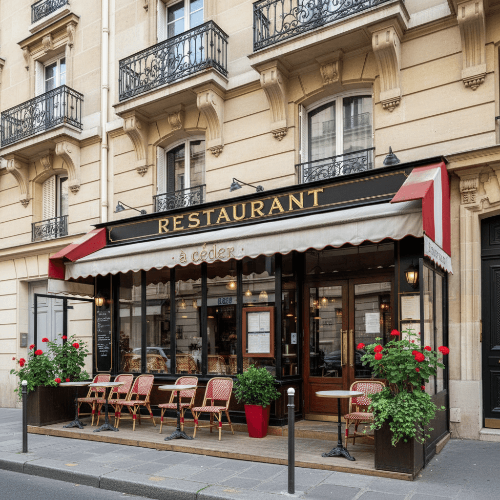 Restaurant à céder au cœur de Paris - 40 m²