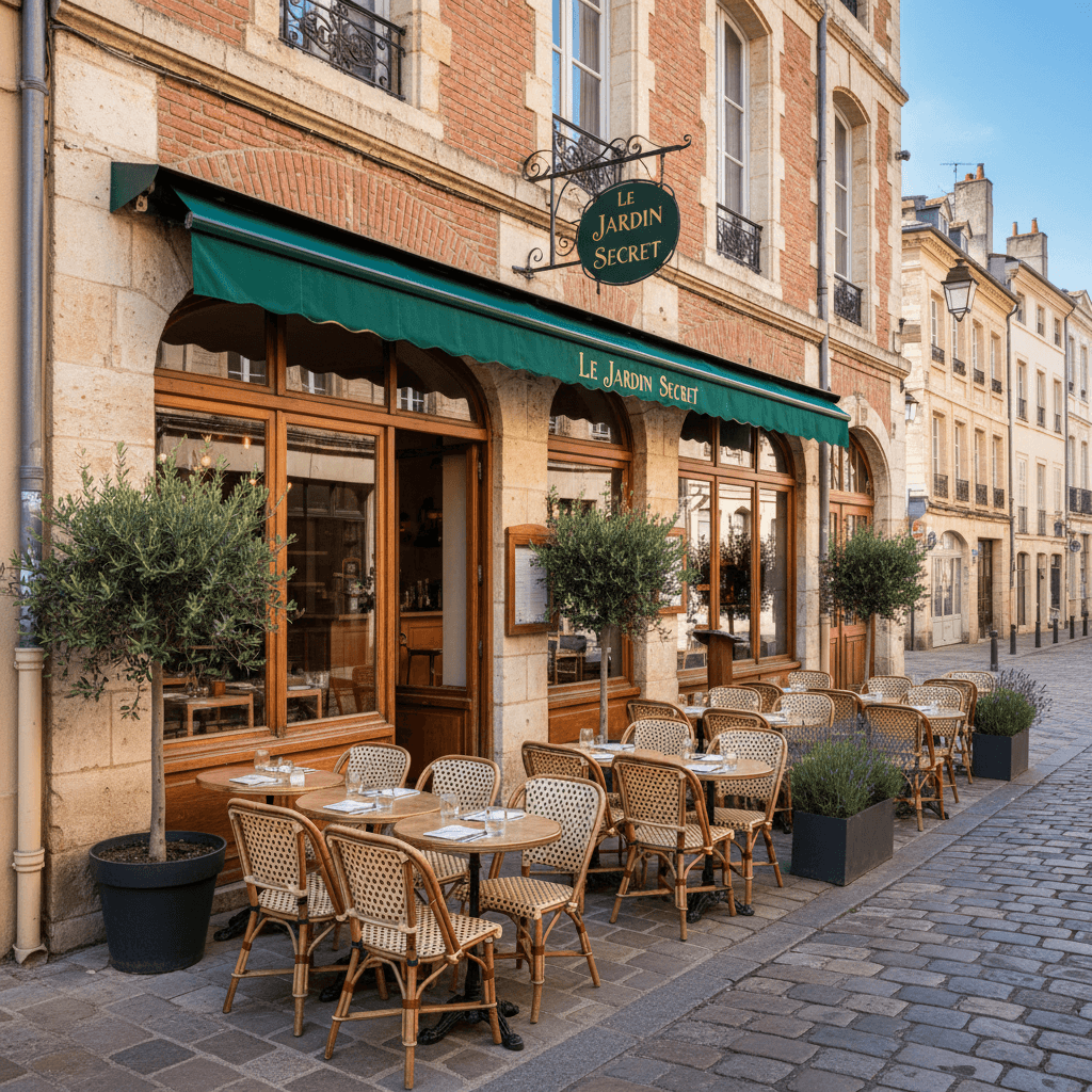 Restaurant 80m² à Toulouse : terrasse - Image 1